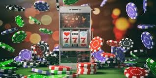 A blackjack table game in progress with a live dealer at mjl999
